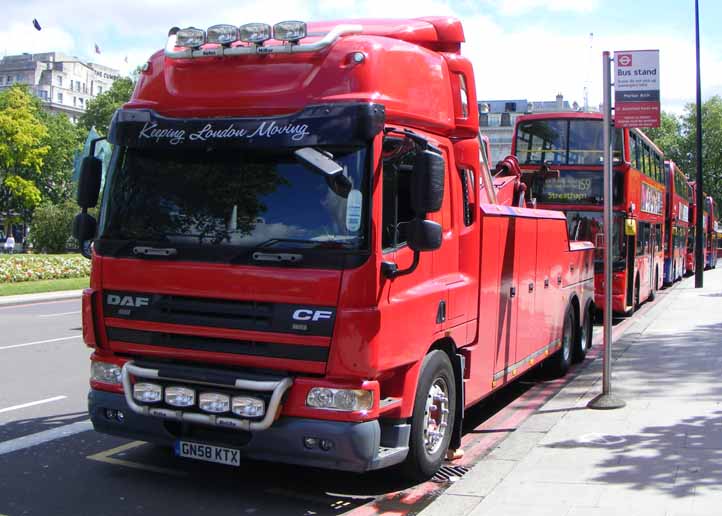 DAF Recovery truck GN58KTX